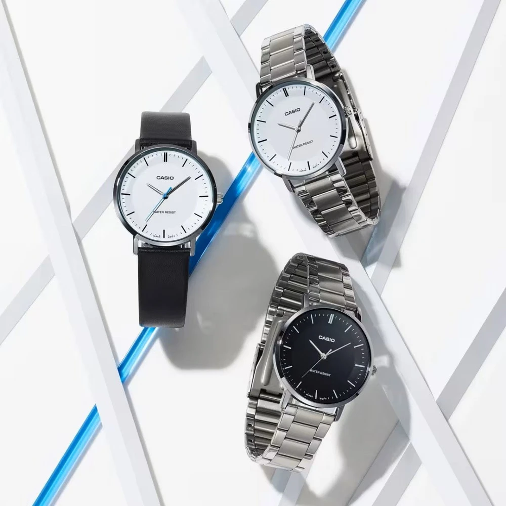 Vyriškas laikrodis CASIO MTP-VT04D-1E + BOX