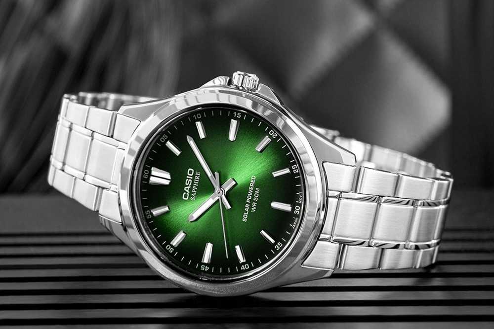 Laikrodis CASIO MTS-RS100D-3A MEN'S WATCH + BOX