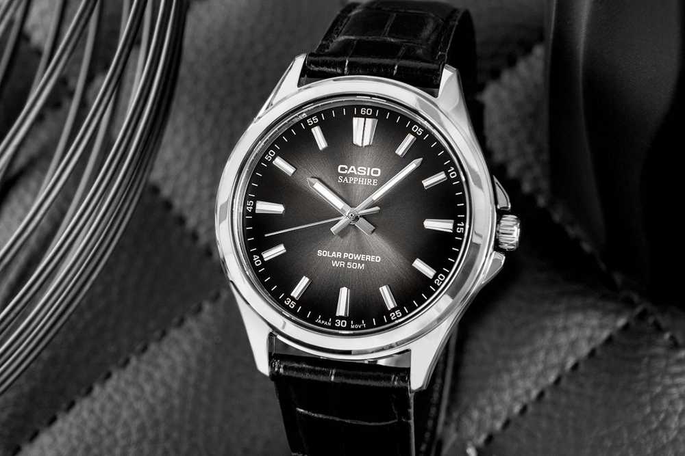 CASIO MTS-RS100L-1A VYRIŠKAS LAIKRODIS + DĖŽUTĖ