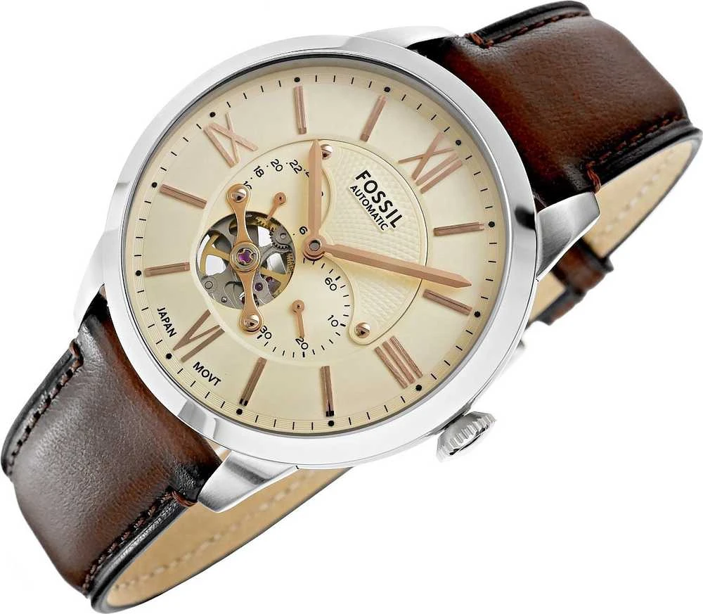 FOSSIL Townsman Automatinis ME3266 Vyriškas Laikrodis + DĖŽUTĖ