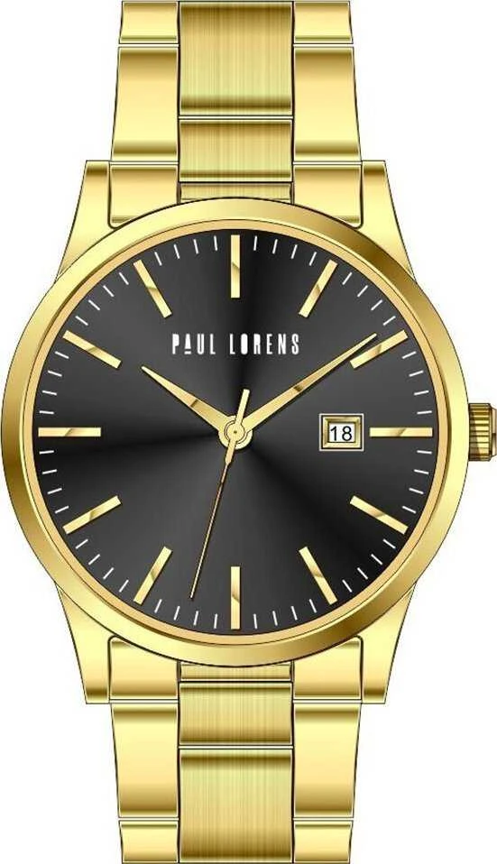 PAUL LORENS MALE WATCH - PL14573B-1D1 (zg367b) + BOX