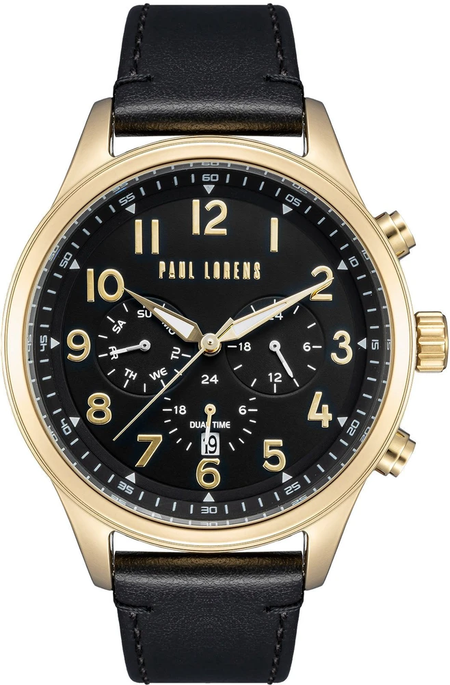 PAUL LORENS MALE WATCH - PL20011A-1A2 (zg378a) + BOX