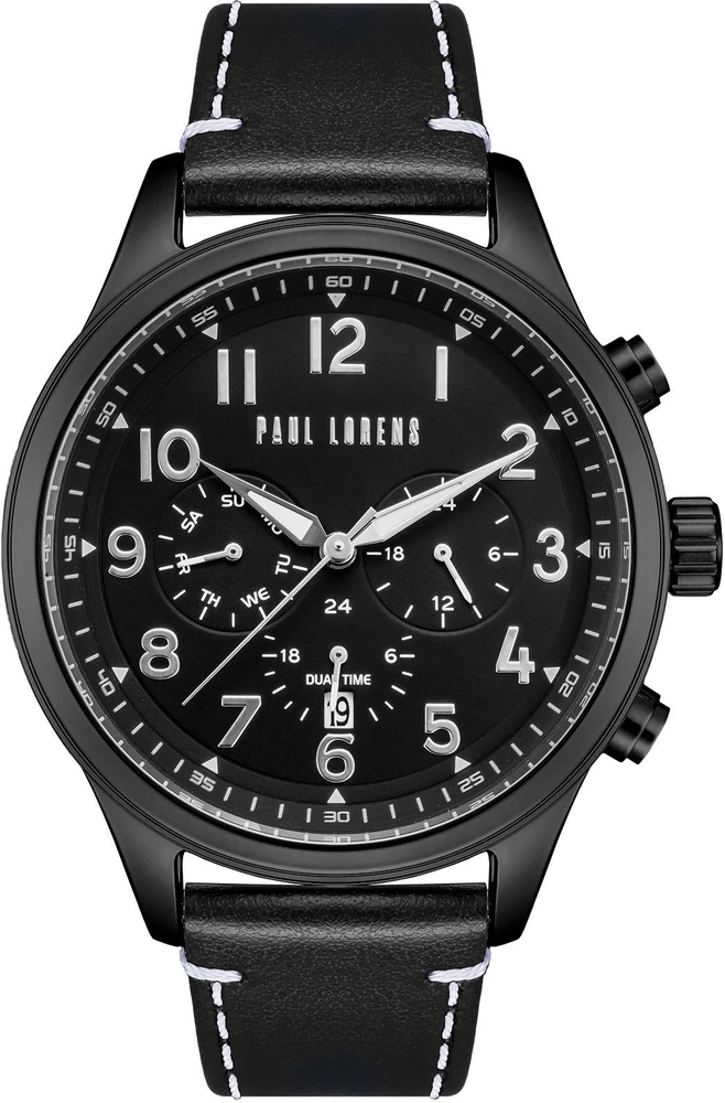 PAUL LORENS MALE WATCH - PL20011A-1A5 (zg378c) + BOX