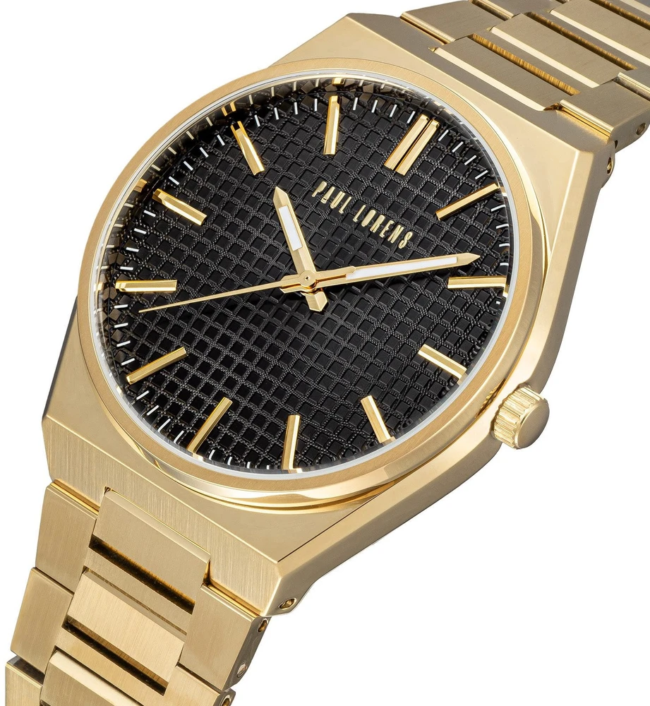 PAUL LORENS MALE WATCH - PL20013B-1D1 (zg384d) + BOX