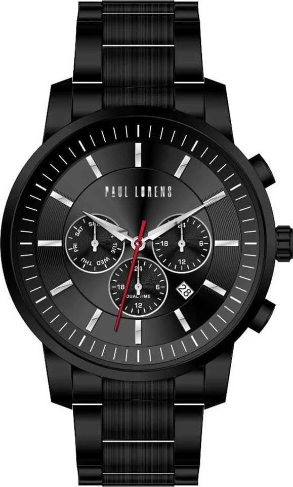 PAUL LORENS VYRIŠKAS LAIKRODIS - PL6647B-1A1 (zg372a) + DĖŽUTĖ