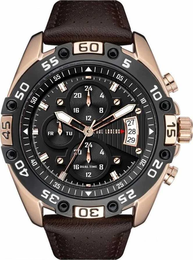 Laikrodis PAUL LORENS MALE WATCH -PL8754A5-1B1 (zg375d) + BOX