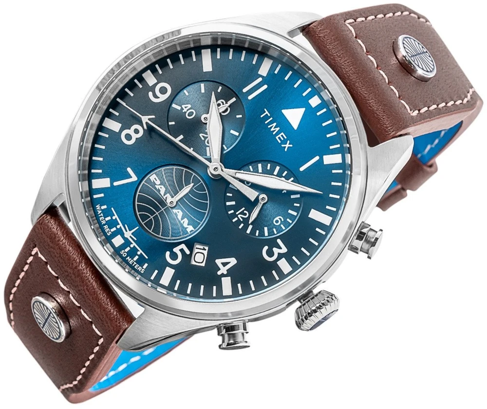 Vyriškas laikrodis TIMEX X PAN AM® Waterbury TWG030100 + BOX