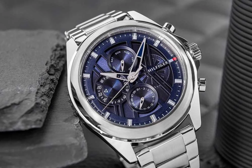 Tommy Hilfiger Jax Vyriškas Laikrodis 1710656 + DĖŽUTĖ