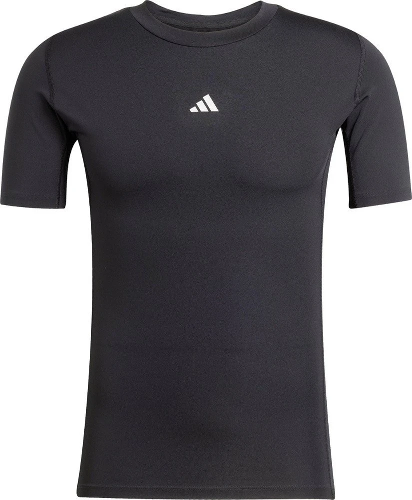 Vyriški marškinėliai adidas Techfit Short Sleeve Tee juoda JP4674 (S)