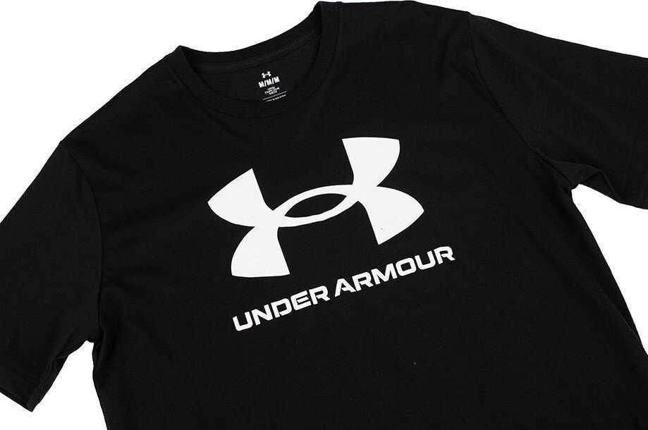 Vyriški marškinėliai Under Armour Sportstyle Logo juoda 1382911 001 (S)