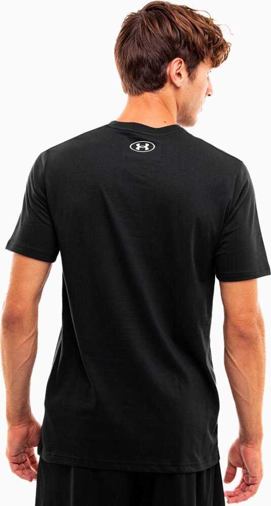 Vyriški marškinėliai Under Armour Sportstyle Logo juoda 1382911 001 (S)