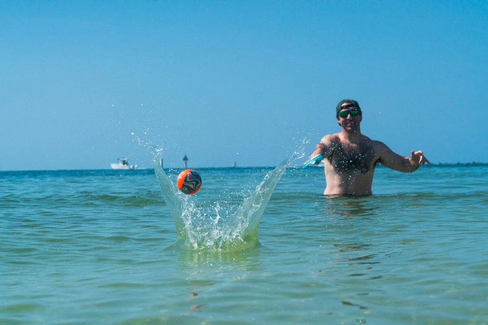 „Waboba Mini Lacrosse“ lazdos žaidimui vandenyje