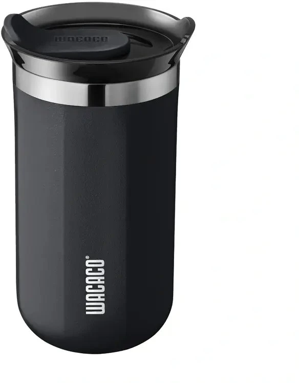 WACACO Octaroma Lungo termo puodelis, 300 ml, juodas