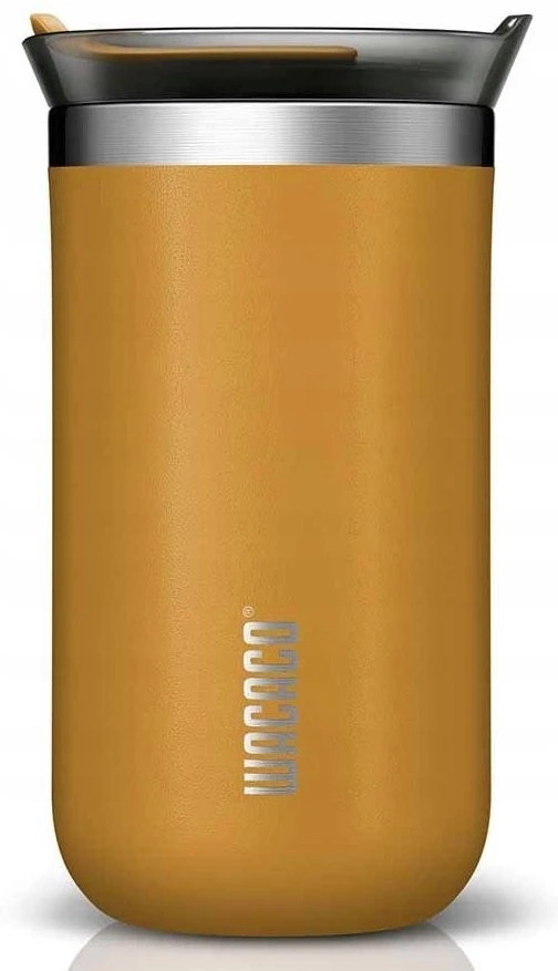 Wacaco Octaroma Lungo Termo puodelis 300 ml, geltonas