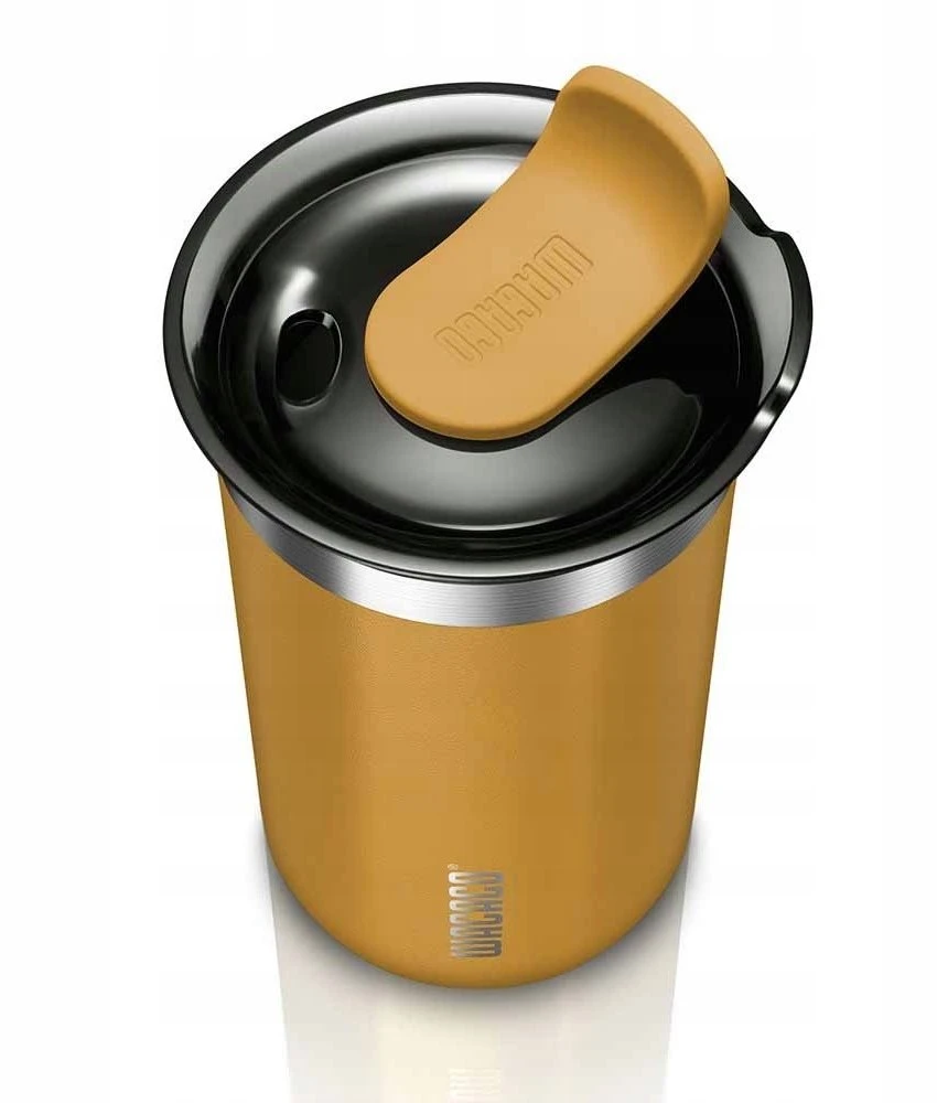 Wacaco Octaroma Lungo Termo puodelis 300 ml, geltonas