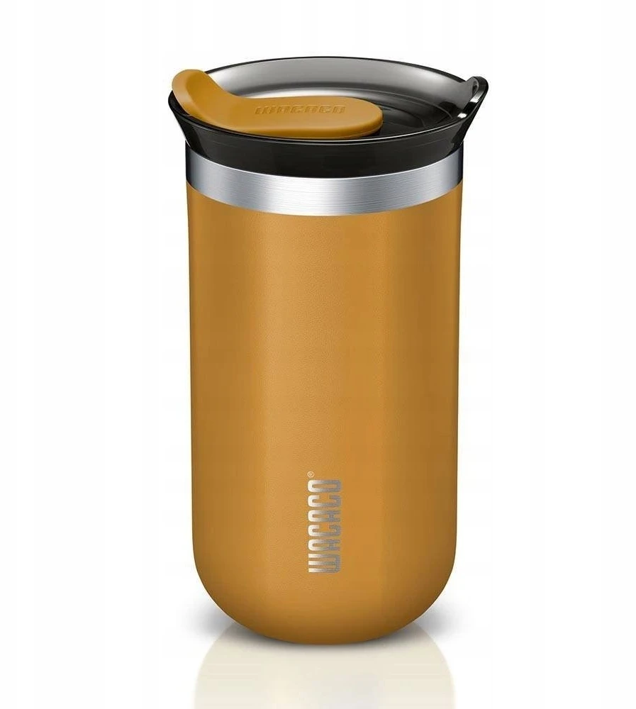 Wacaco Octaroma Lungo Termo puodelis 300 ml, geltonas