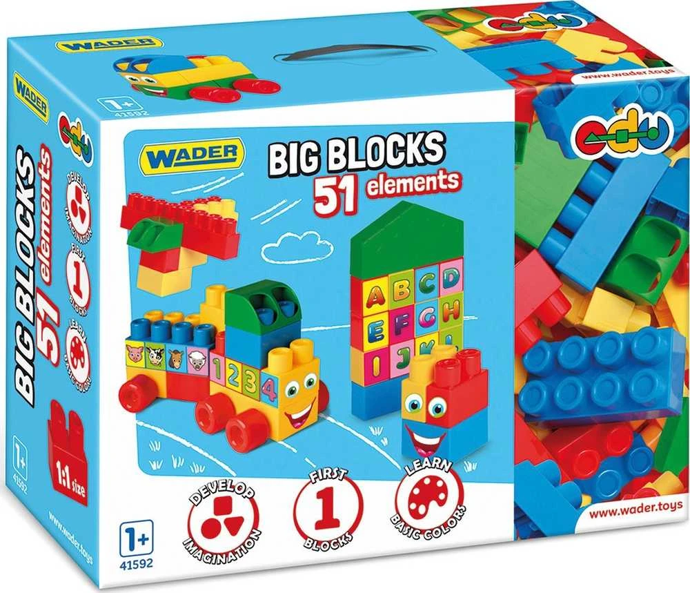 Wader Klocki 51 dalys Big Blocks