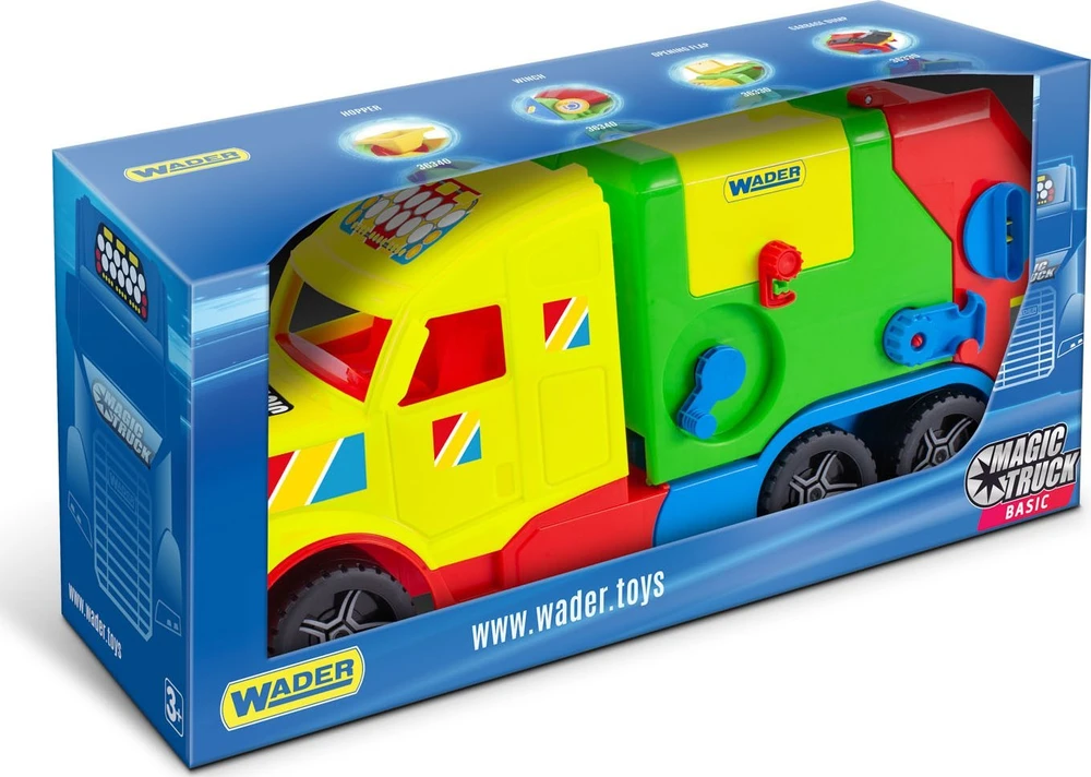 WADER MagicTruck Basic mieciarka kont.36331