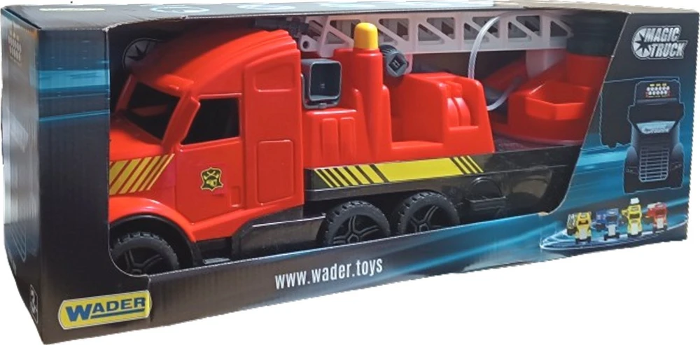 WADER 36221 Magic Truck veiksmų ugniagesių komanda