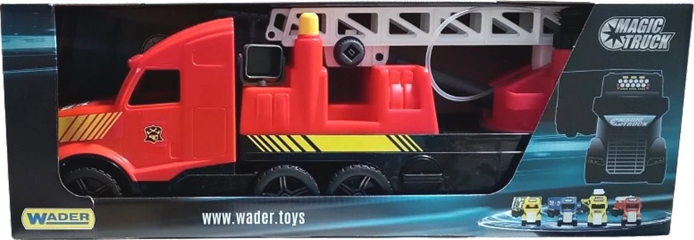 WADER 36221 Magic Truck veiksmų ugniagesių komanda