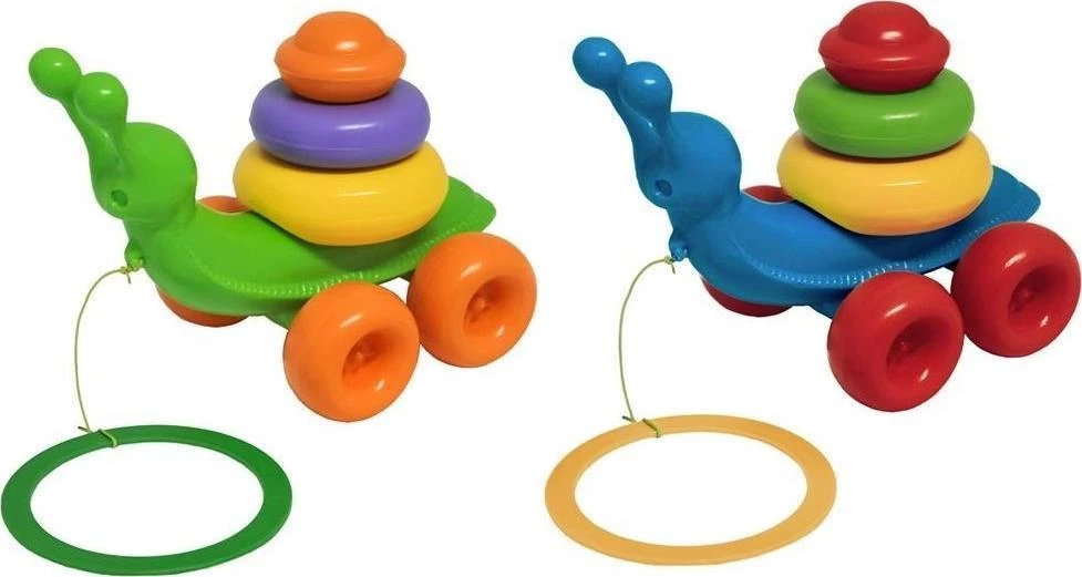Wader Snail lavinantis žaislas 8 el.