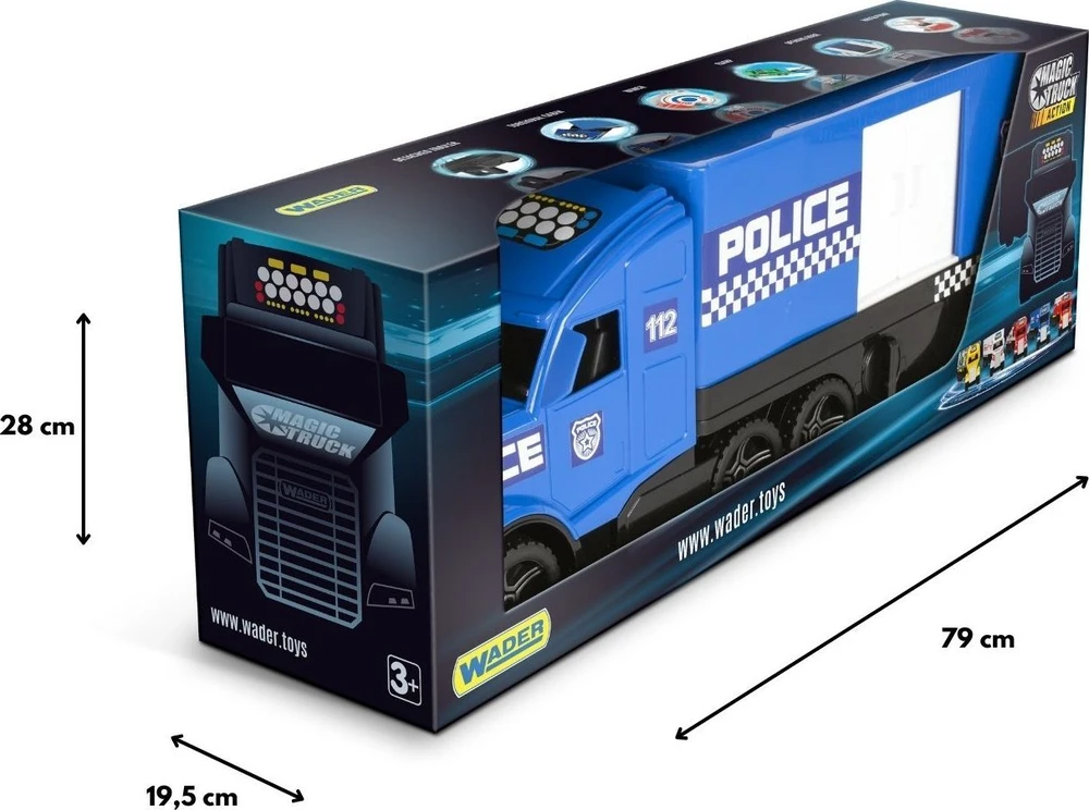 Wader Policijos sunkvežimis Magic Truck Action