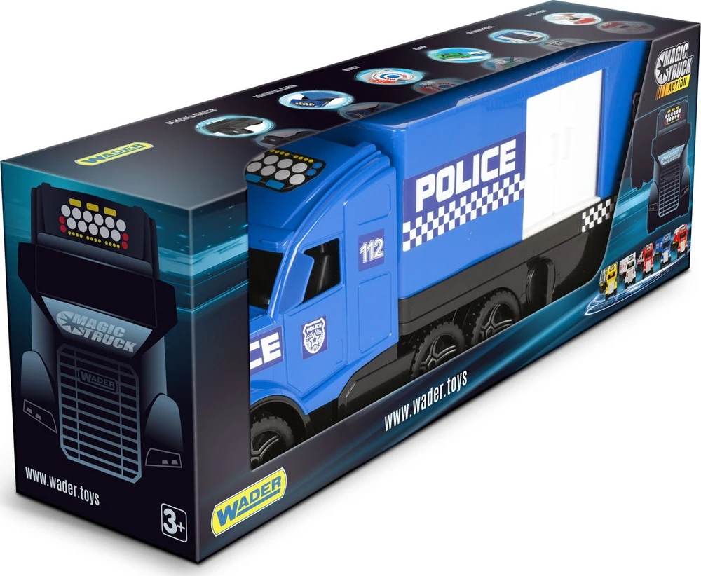 Wader Policijos sunkvežimis Magic Truck Action