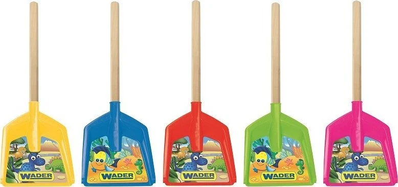 WADER Trumpas kastuvas su medine rankena 72351