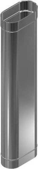 Kaminų įdėklas WADEX 103, ovalus, D120-240 mm, 1 m
