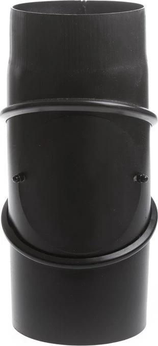 Dūmtraukio alkūnė WADEX, 130 mm, 2 mm, 45 / 90°