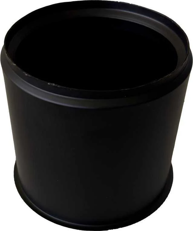 Dūmtraukis krosnelės iki sienos WADEX, D115 mm