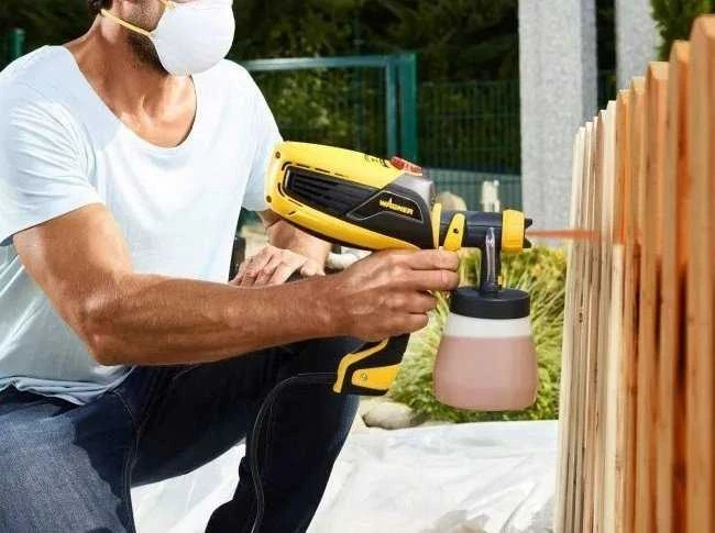 Wagner W 690 FLEXiO dažymo purkštuvas, 630 W, 1800/800 ml talpos bakeliai