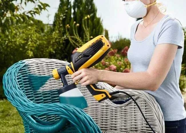 Wagner W 690 FLEXiO dažymo purkštuvas, 630 W, 1800/800 ml talpos bakeliai