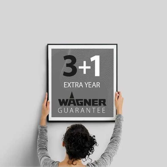 Wagner dažymo įrangos garantijos sertifikatas