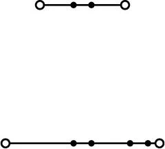 Wago 2000-2201 dviejų lygių elektros schema