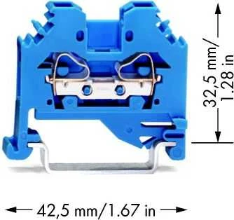 Wago JUNGTIS TRANS.2-TRANS.4 MM2, SKIRTA ZA.EX I