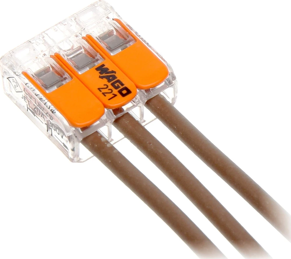 ELEKTROS KAULIUKAS WAGO-221-413*P6