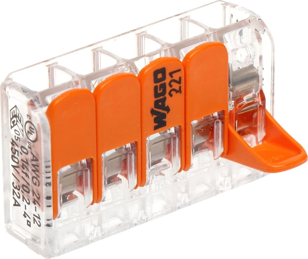 ELEKTROS KAULIUKAS WAGO-221-415*P25