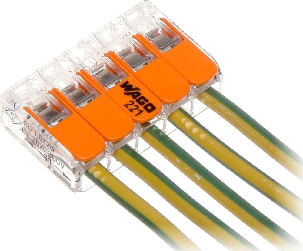 ELEKTROS KAULIUKAS WAGO-221-415*P25