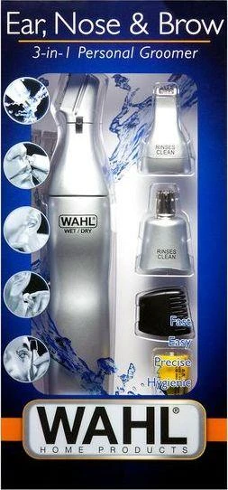 Nosies, ausų, antakių plaukų trimeris Wahl Home Ear, Nose & Brow Trimmer 3-in-1 WAH5545-2416