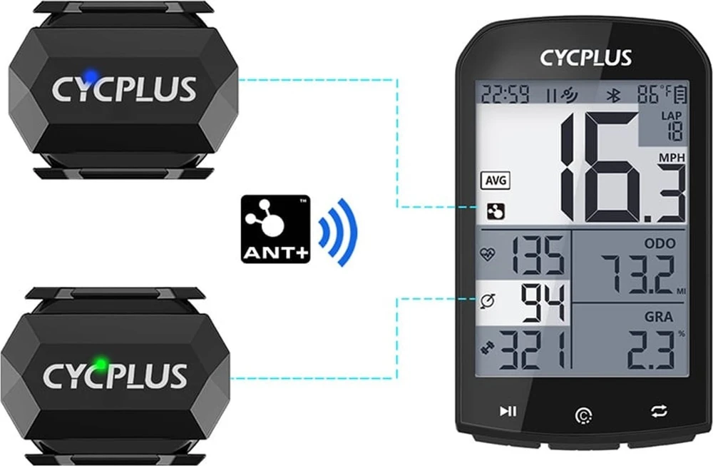 Kadenso greičio jutiklis Cycplus C3