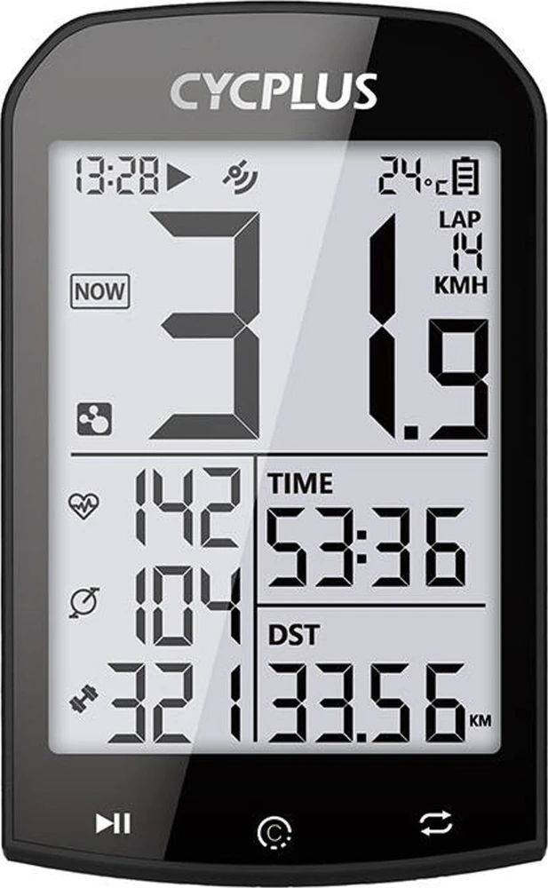 GPS dviračio kompiuteris Cycplus M1