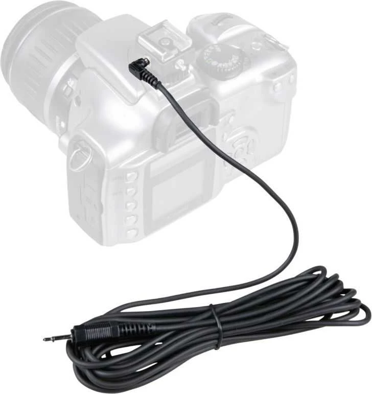 walimex sinchronizavimo laidas 420 cm su telefono lizdu 3,5 mm