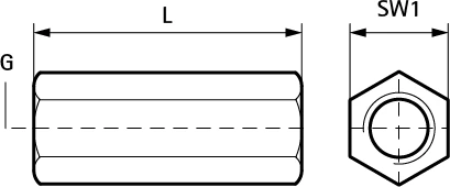 Walraven BIS veržlė prailginta M10x30 - 6453930