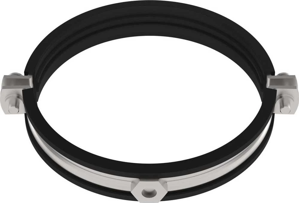 Walraven KSB2 vamzdžių spaustukas 75-79 mm - galvanizuotas 2 varžtų vamzdžių spaustukas M8/10 su EPDM ir greito fiksavimo sistema