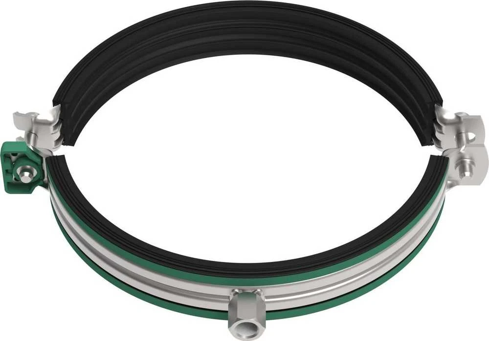 Walraven KSB2 vamzdžių spaustukas 75-79 mm - galvanizuotas 2 varžtų vamzdžių spaustukas M8/10 su EPDM ir greito fiksavimo sistema