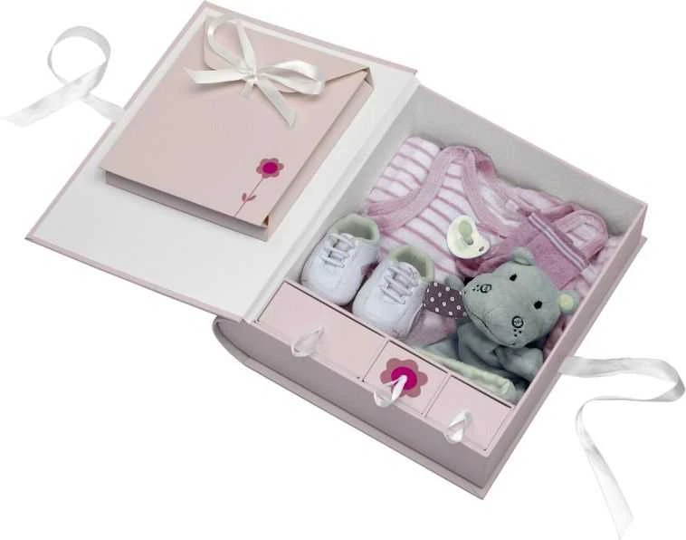 Walther Baby Animal rožinė kūdikių prisiminimų saugojimo dėžutė FB148R