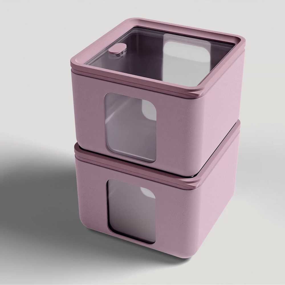 Wamar Sosenka Container, 13.3x13.3 cm, violetinė, Quadro