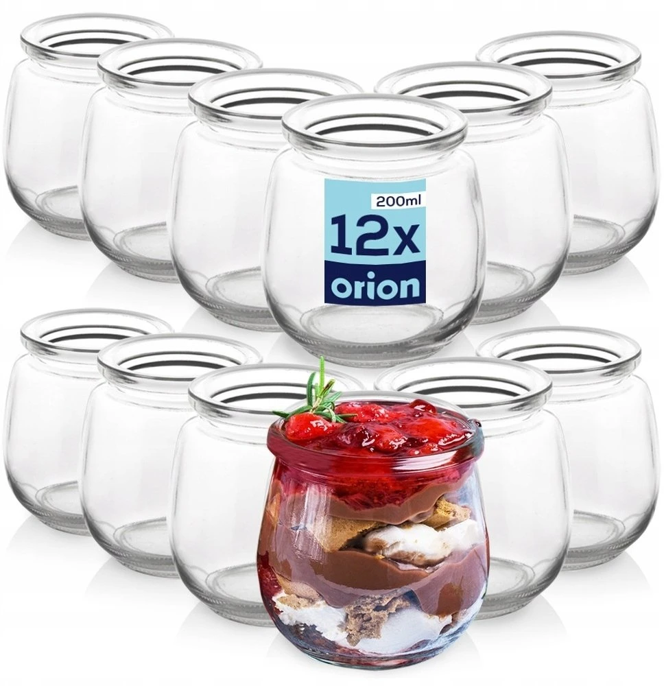 Wamar Sosenka Orion stikliniai indeliai 200 ml 12 vnt.