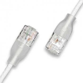 Wantec 7403 Baltas tinklo kabelis 0,5 m Cat6a